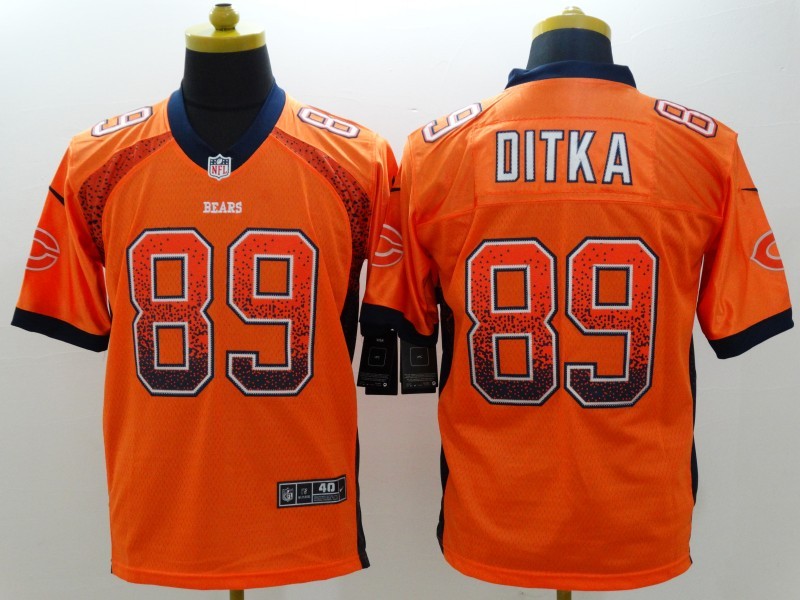 Men's Chicago Bears Mike Ditka #89 Orange Jersey
